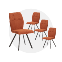 Lot de 4 chaises